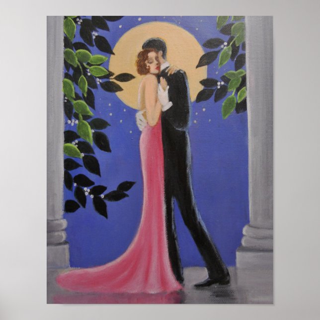 Moonlight dance, Poster (Devant)