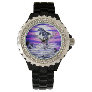 Moonlight Dolphin Armbanduhr