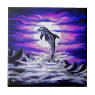 Moonlight Dolphin Fliese