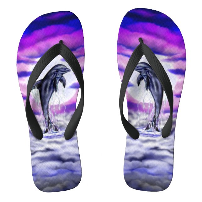 Moonlight Dolphin Flip Flops (Fußbett)