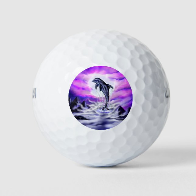 Moonlight Dolphin Golfball (Vorderseite)