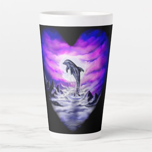 Moonlight Dolphin Milchtasse (Vorderseite)