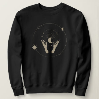 moonlight fantasy aesthetic design sweatshirt