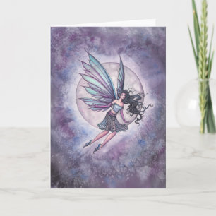 Moonlight Flight Faiasy Fantasy Art Karte