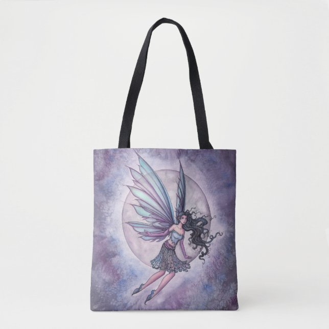 Moonlight Flight Faiasy Fantasy Art Tasche (Vorderseite)