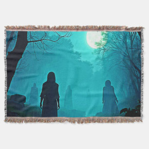 Moonlight Forest Spirits Design Decke