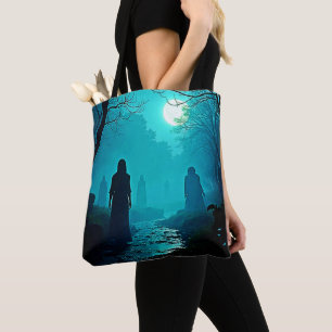 Moonlight Forest Spirits Design Tasche