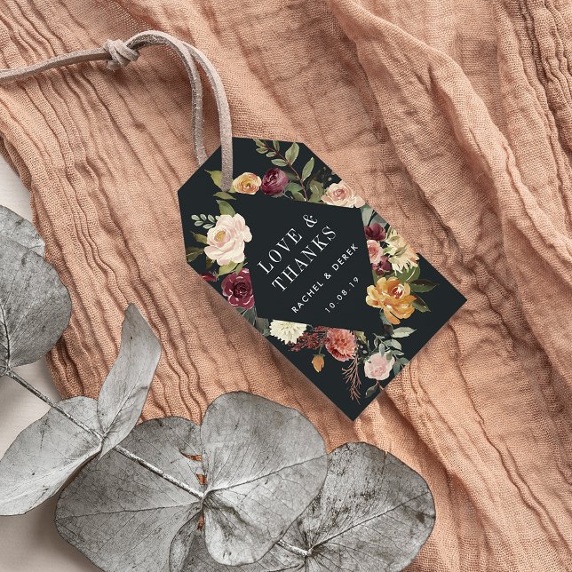 Moonlight Garden Wedding Gefallen Geschenkanhänger (Von Creator hochgeladen)