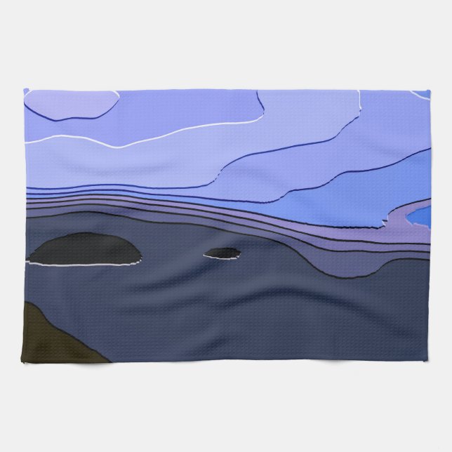 MOONLIGHT GESCHIRRTUCH (Horizontal)