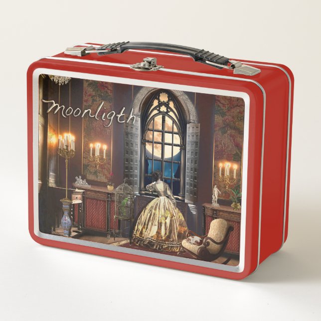 Moonlight Metall Brotdose (Vorderseite)