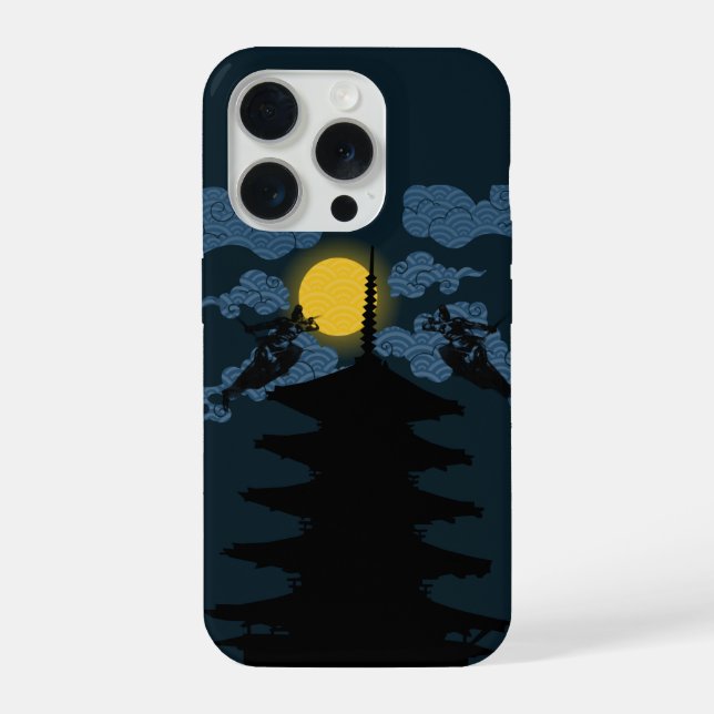 Moonlight Ninja Phone case iPhone 15 Pro Hülle (Rückseite)