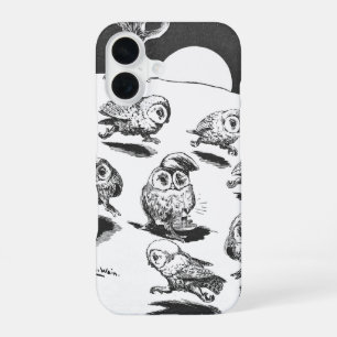 Moonlight Owls, Louis Wain iPhone 16 Hülle