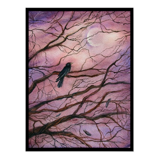 Moonlight Raven Poster (Vorderseite)