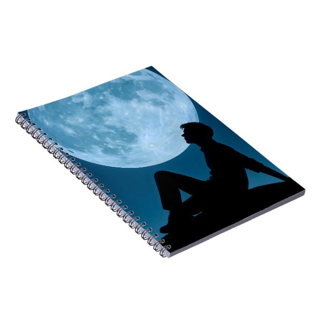 Moonlight Reflections Notebook Notizblock (Rechte Seite)