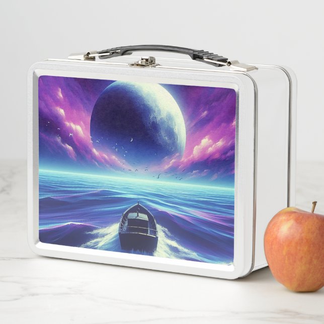 Moonlight Ride Metall Brotdose (Beispiel)