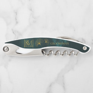 Moonlight Romance Wedding Trauzeuge Green ID881 Kellnermesser