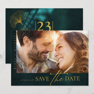 Moonlight Romance Wedding V2H Emerald Green ID881 Save The Date