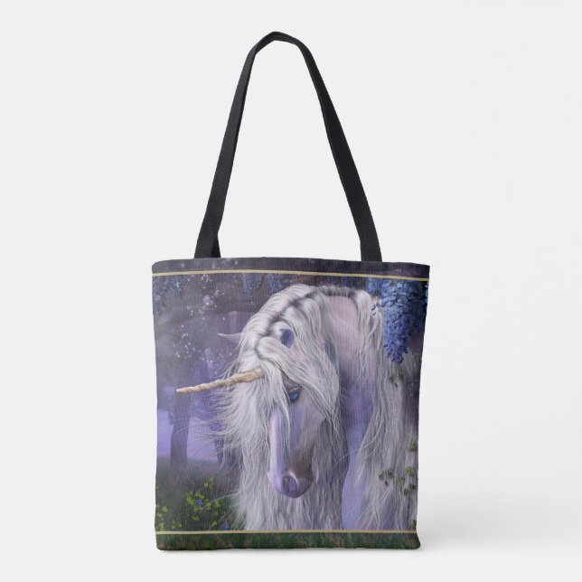 "Moonlight Serenade" Tote Bag Tasche (Rückseite)