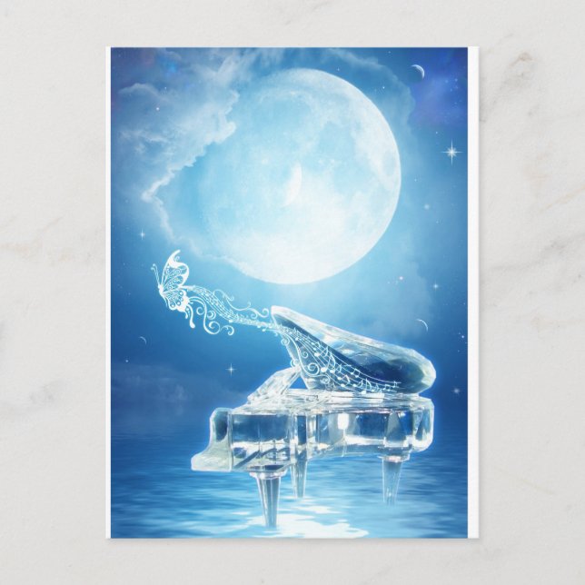 Moonlight Sonata Postkarte (Vorderseite)