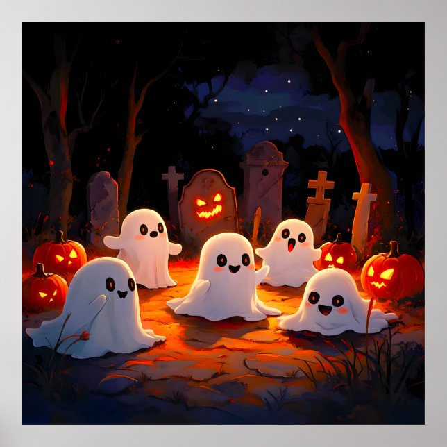 Moonlight Spooky Ghost Tales Poster (Vorne)