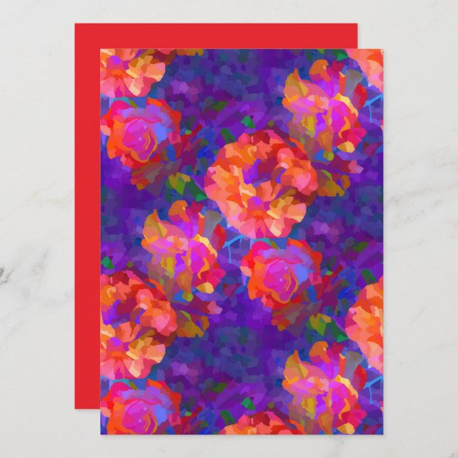 Moonlight Sports Einladung (Vorne/Hinten)