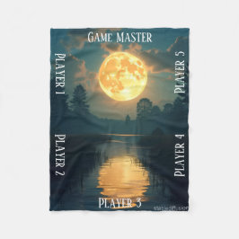 Moonlight Swamp TTRPG Tabletop Gaming board Fleecedecke