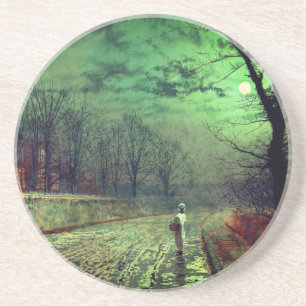 Moonlight Walk Getränkeuntersetzer