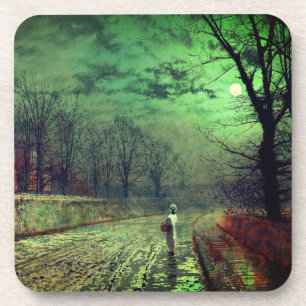 Moonlight Walk Getränkeuntersetzer