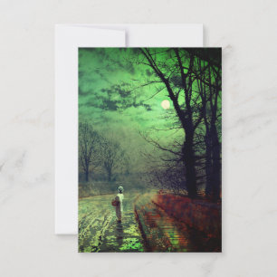 Moonlight Walk RSVP Karte