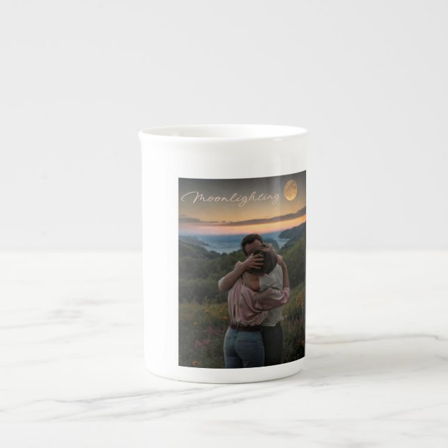 Moonlighting Kiss Specialty Tasse (Vorderseite)