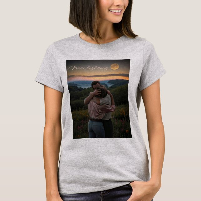 Moonlighting Kiss T-Shirt (Vorderseite)