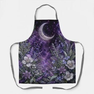 Moonlit Botanica Floral  Schürze