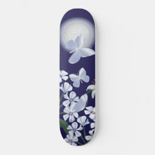 Moonlit Butterfliegen Skateboard