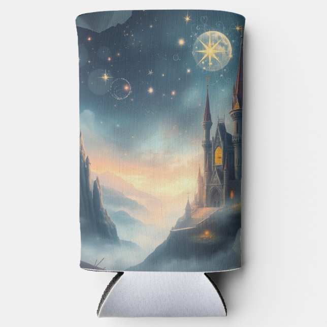 Moonlit Celestial Castle Selters Dosenkühler (Vorderseite)