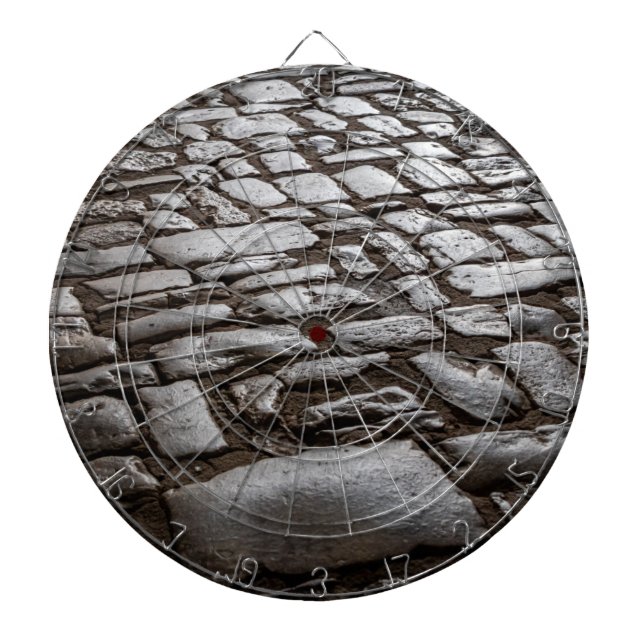 Moonlit Cobblestones Dartscheibe (vorne)