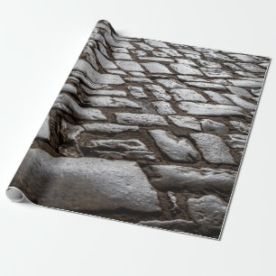 Moonlit Cobblestones Geschenkpapier
