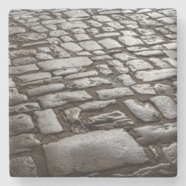 Moonlit Cobblestones Steinuntersetzer