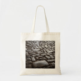Moonlit Cobblestones Tragetasche