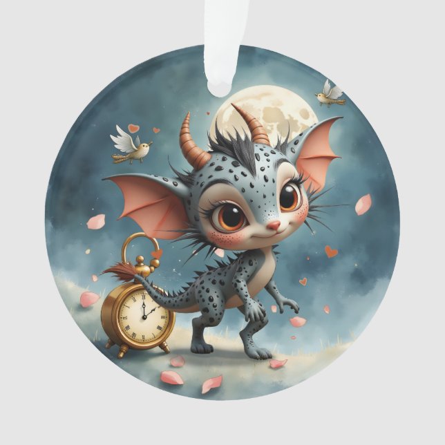 Moonlit Creature Caelum Tickwing  Ornament (Vorderseite)