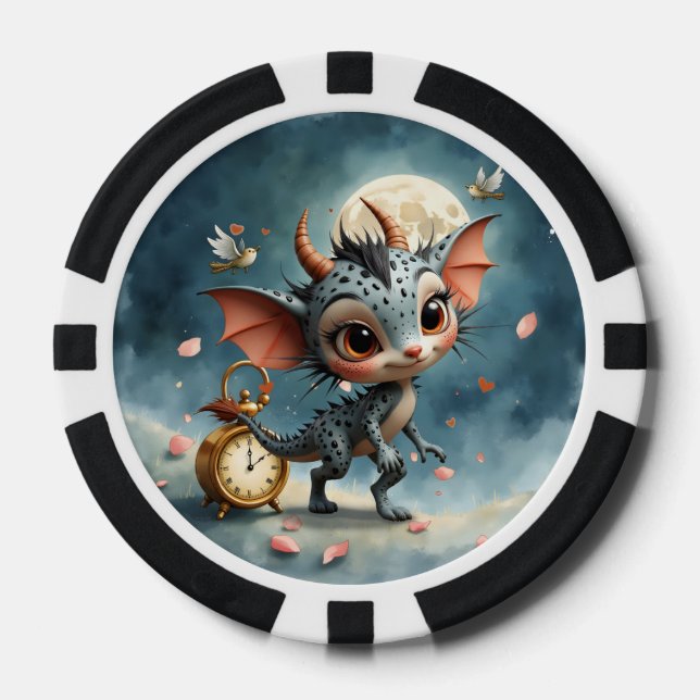 Moonlit Creature Caelum Tickwing  Pokerchips (Vorderseite)