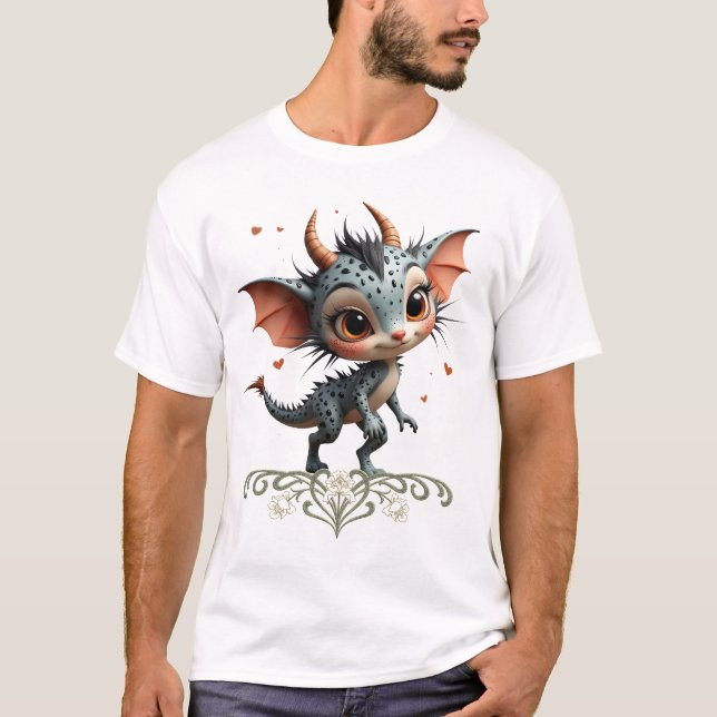 Moonlit Creature Caelum Tickwing  T-Shirt (Vorderseite)