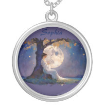 Moonlit Dreamer - Serene Night Sky