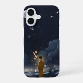 Moonlit Dreams – Coque iPhone 16 | Illustrations d