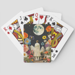 Moonlit Elegance - Zurück auf die Frau mit dem Mon Spielkarten