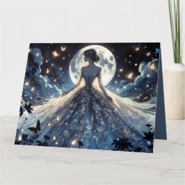 Moonlit Fairy Princess Celestial Gown Karte