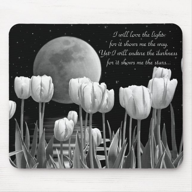 Moonlit Garden Mousepad (Vorne)