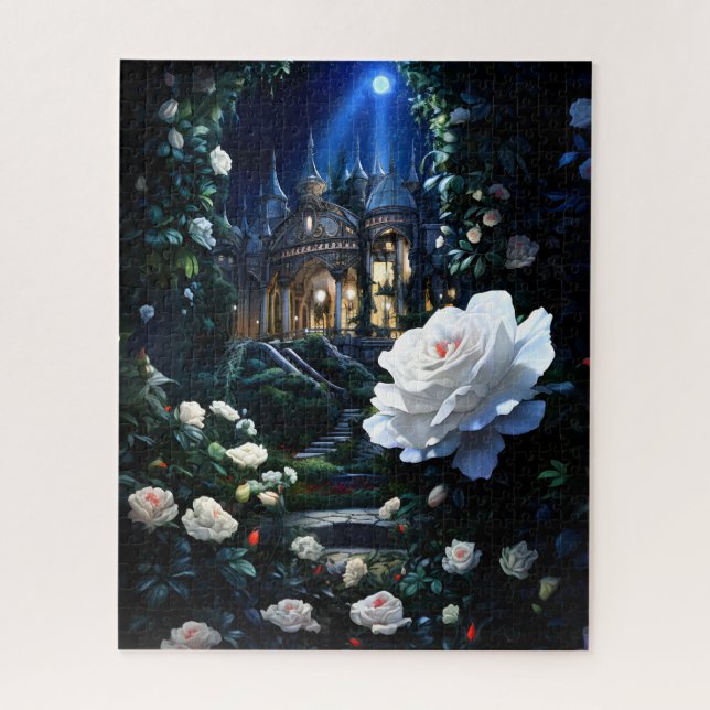 Moonlit Gardenia Palace Puzzle (Vertikal)