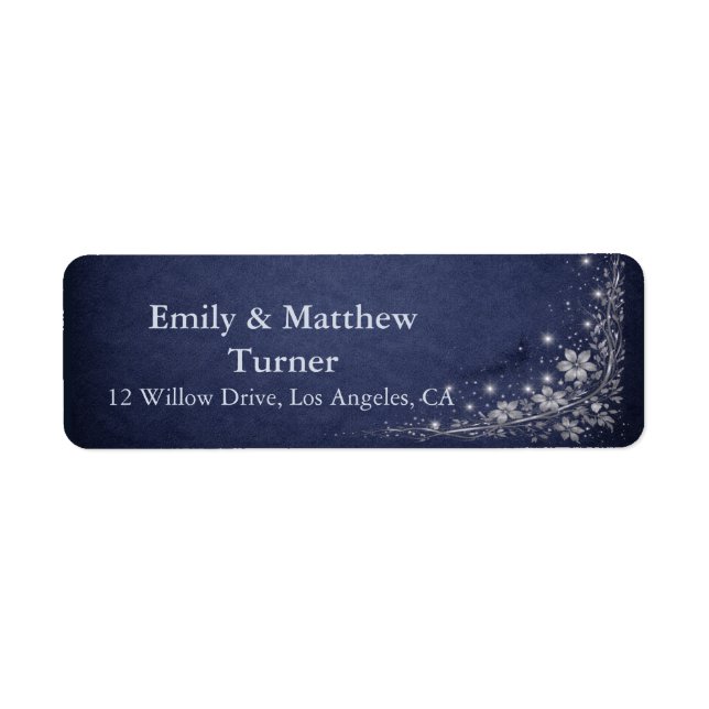 Moonlit Grove Celestial Woodland Wedding Envelope (Vorne)