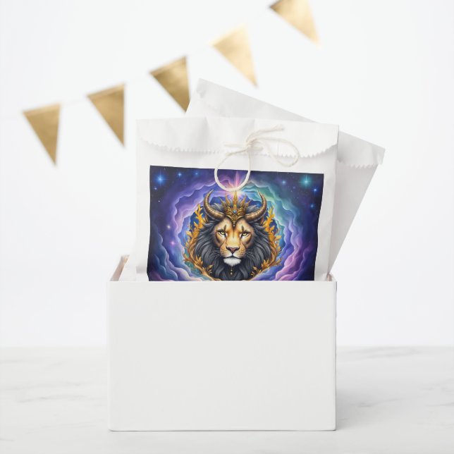 Moonlit Guardians – Cosmic lion. Geschenktütchen (Party)