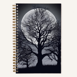 "Moonlit Haunt Journal" Notizbuch